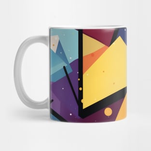 Graffiti Painted Kaleidoscope Mug